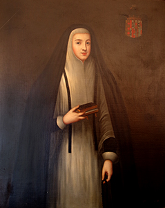 Jane Dormer in the habit of a nun